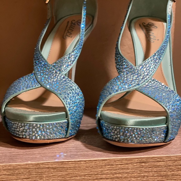 Gucci crystal heels! - Picture 3 of 6